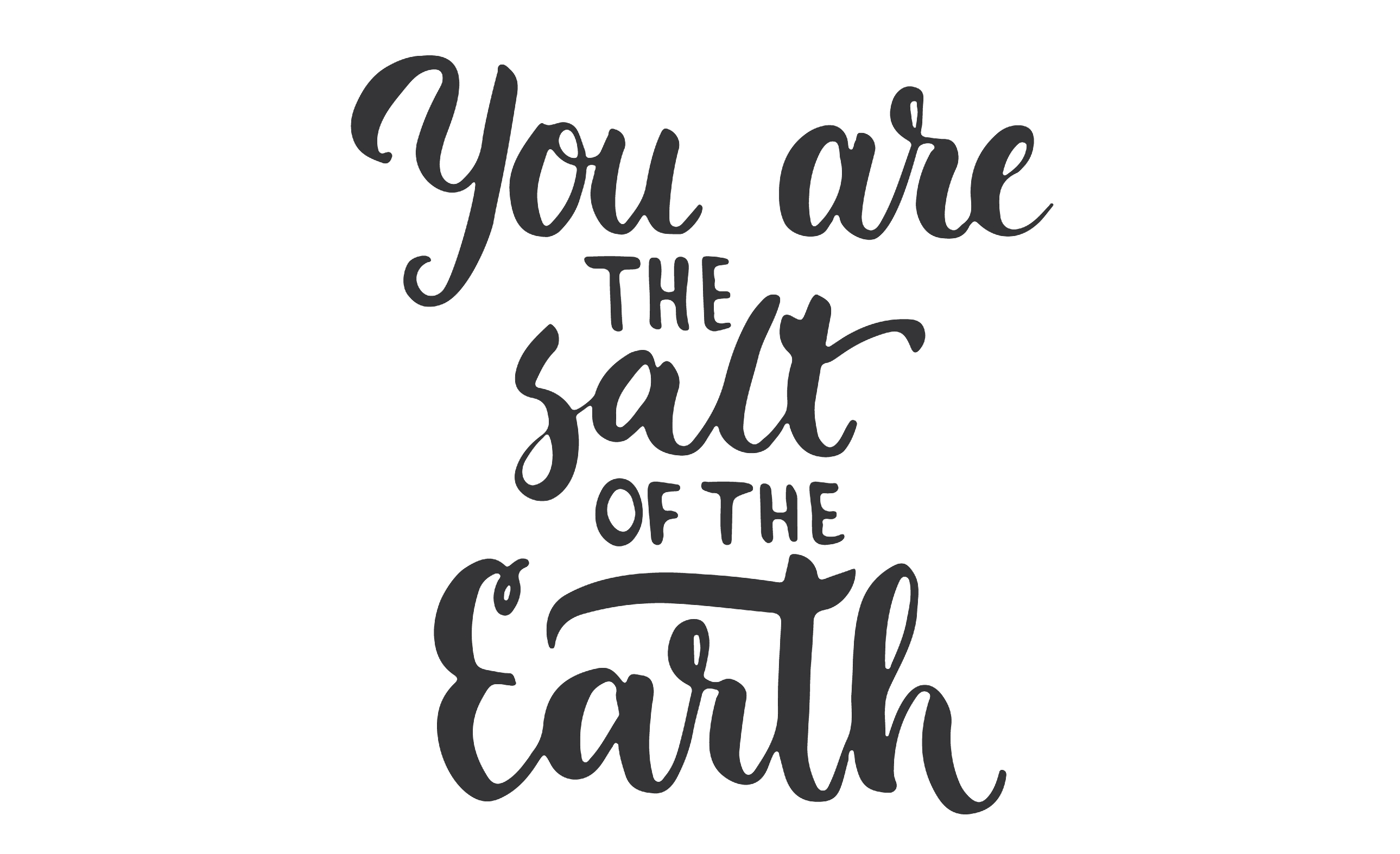 Are You The Salt Of The Earth?