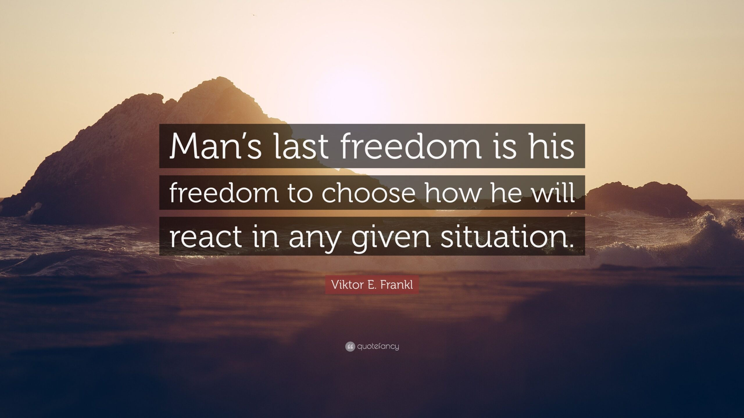 Man Has The Freedom To Choose