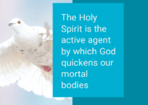 The Spirit Comes To Energise And Quicken