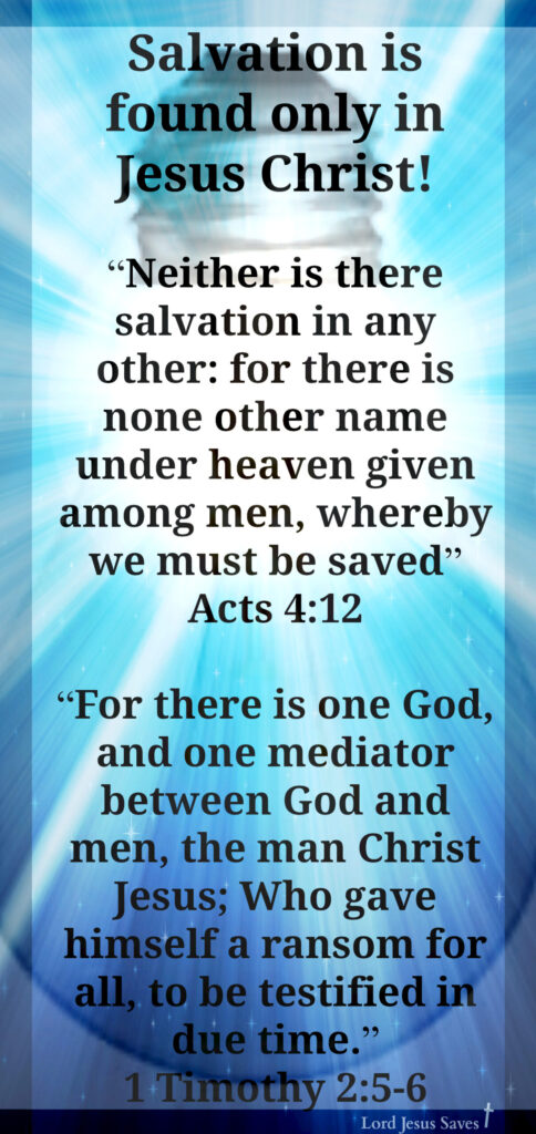 Salvation Is Being Made One With Christ