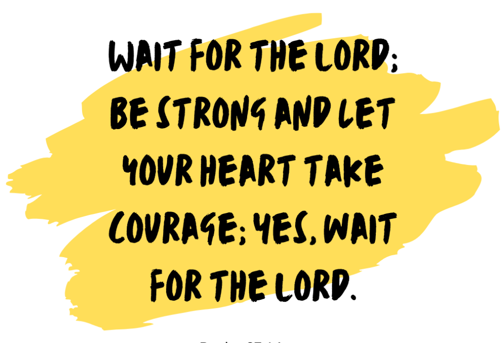 Our Patience Is Required